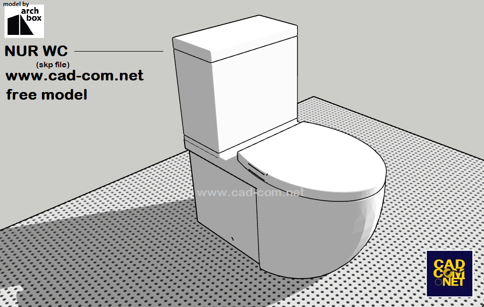 NUR WC model by archbox